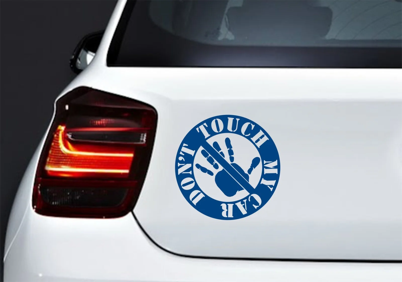 Touch My Car JDM Vinyl Decal Sticker for Laptop and Motorbike - Image 6