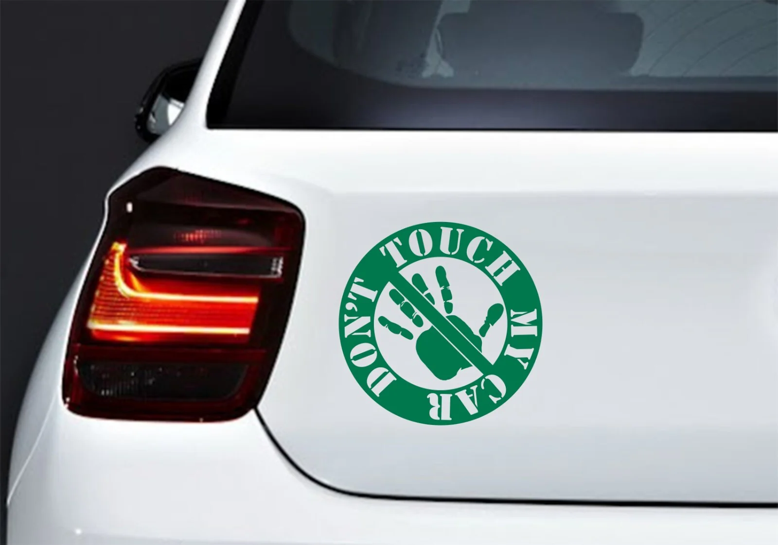 Touch My Car JDM Vinyl Decal Sticker for Laptop and Motorbike - Image 8