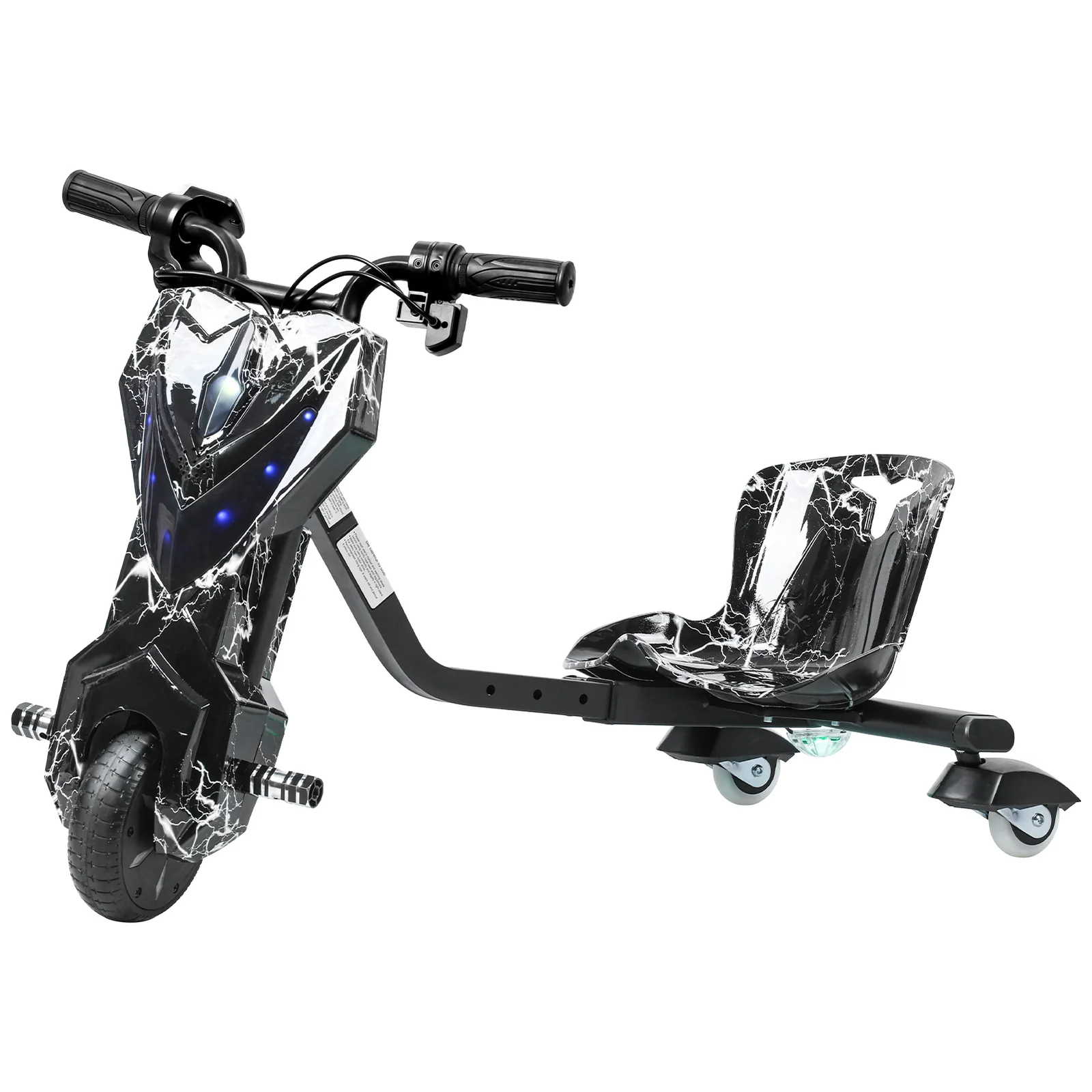 Big Wheel Drift Tricycle for Kids Ages 8 and Up with Ride-On Design