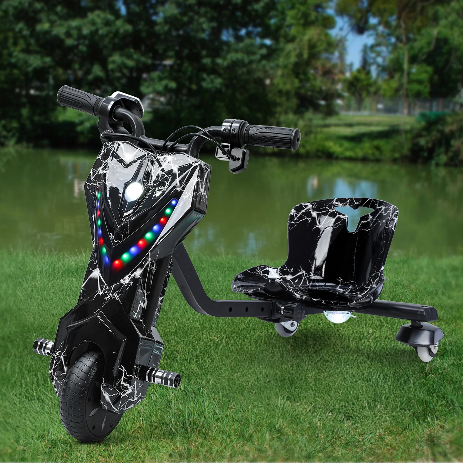 Drift Tricycle for Kids with Large Wheels – Ride-On Drifting Trike for Ages 8 and Up - Image 10