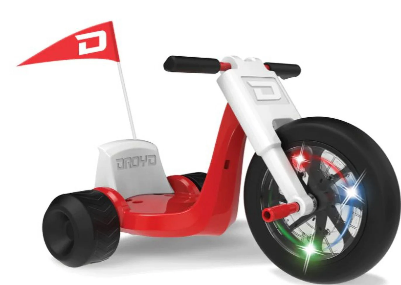 Electric Red Ride-On Powered Trike for Kids - Image 10
