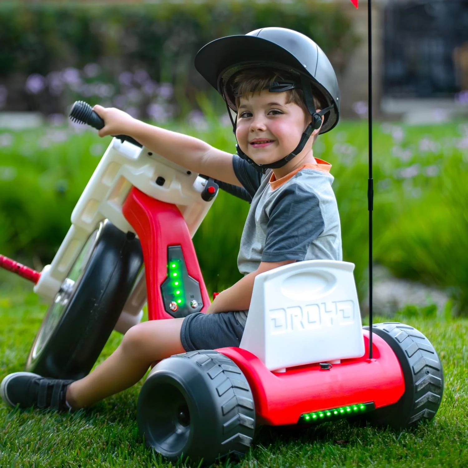 Electric Red Ride-On Powered Trike for Kids - Image 4