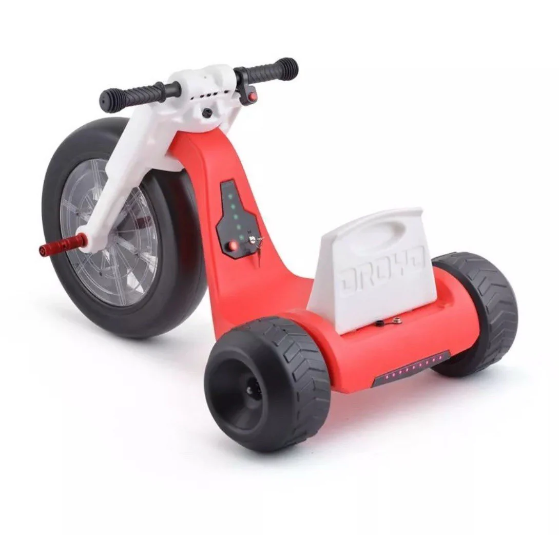 Electric Powered Red Ride-On Trike for Kids
