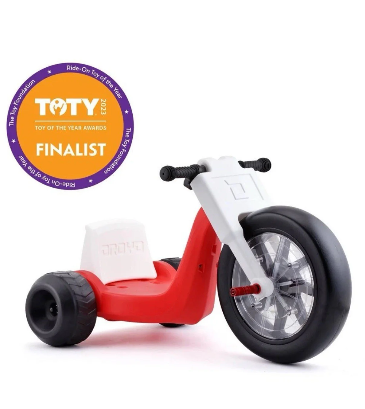 Electric Powered Red Ride-On Trike for Kids - Image 4