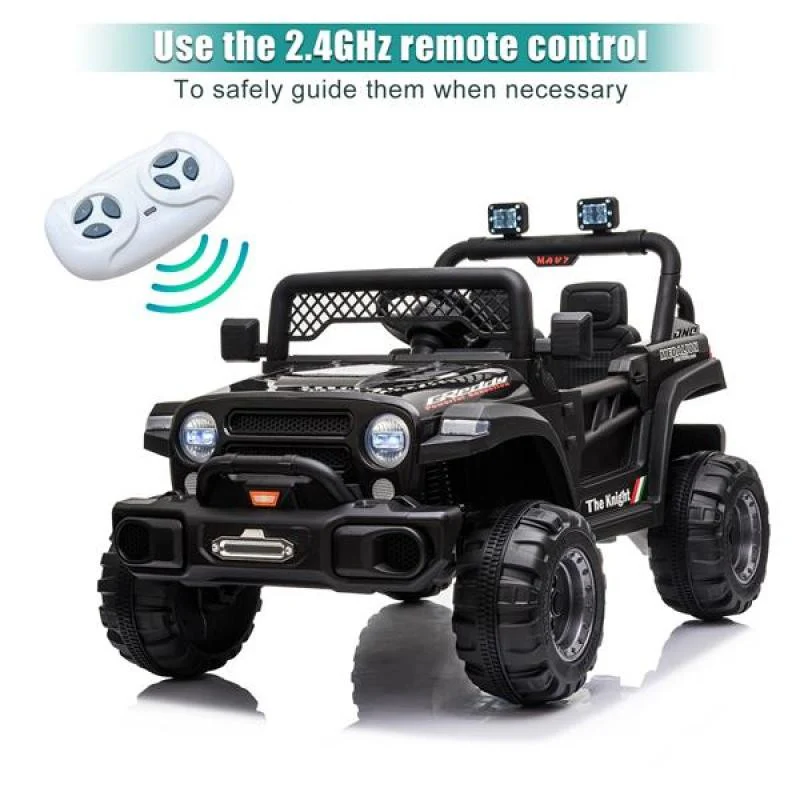 12V Dual Drive Kids Ride-On Off-Road Car with 2.4G Remote Control - Image 12