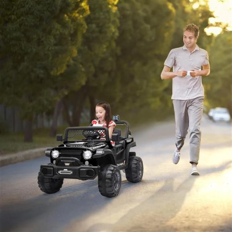 12V Dual Drive Kids Ride-On Off-Road Car with 2.4G Remote Control - Image 9