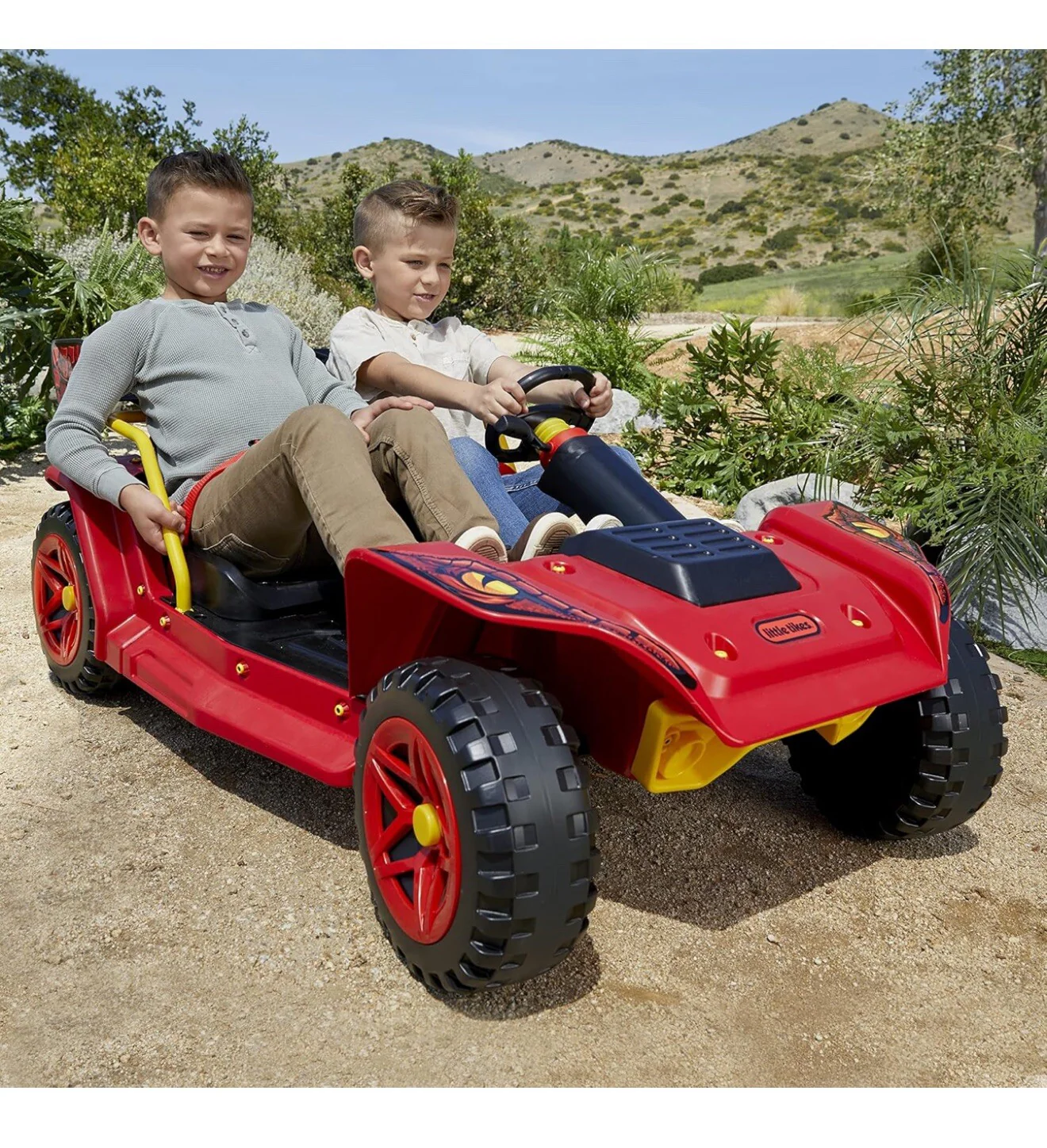 12V Powered Dune Buggy Ride-On with Portable Rechargeable Battery - Image 4