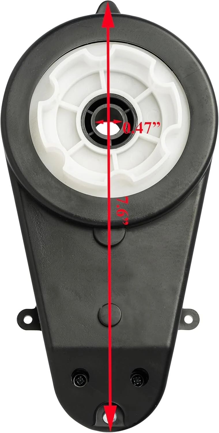 Durable 2-Piece Kids Electric Car Gearbox with Quick-Change Motor Installation - Image 8