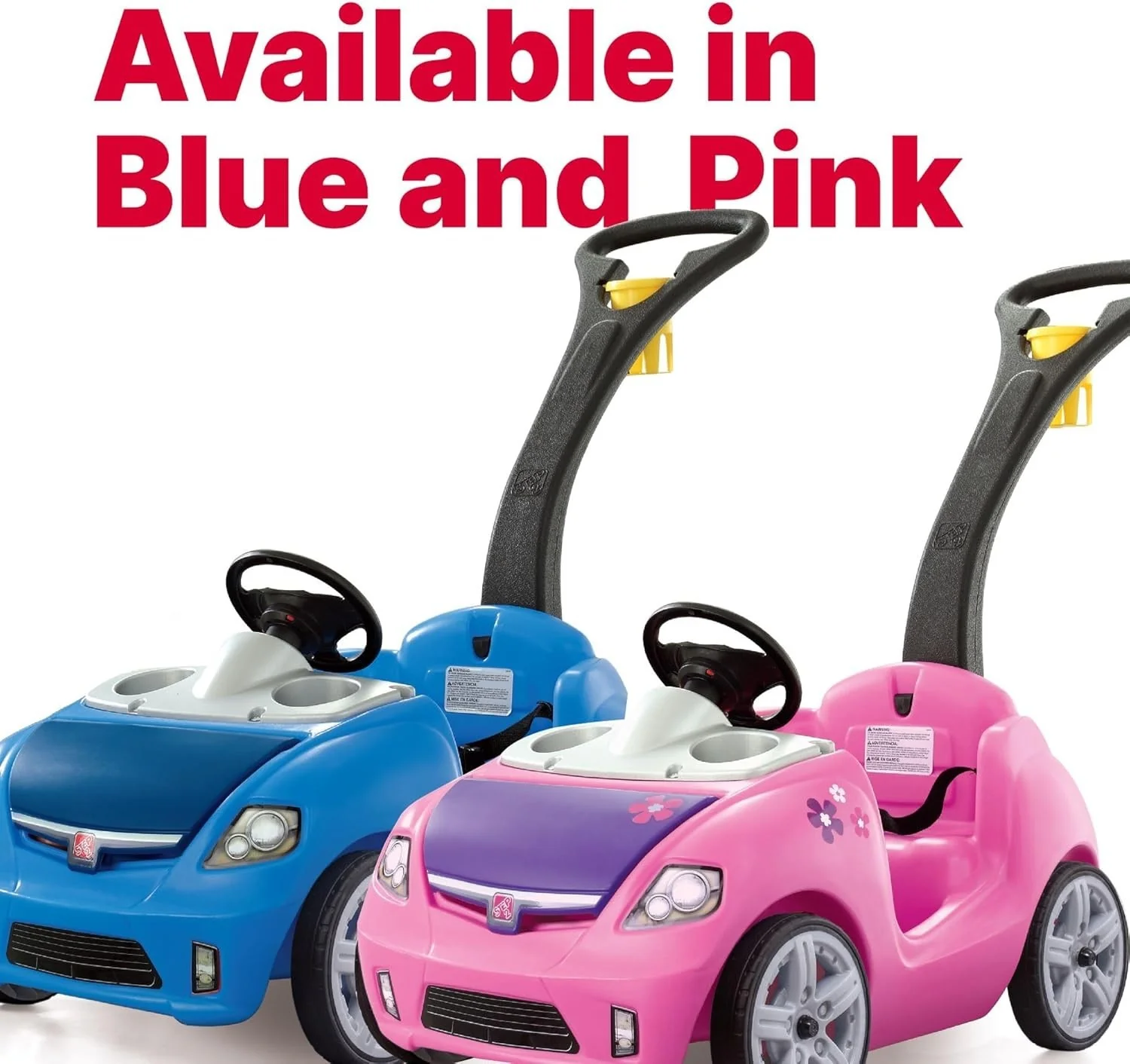 Durable Pink Whisper Ride II Toy Car with Seat Belt – Quiet Outdoor Play - Image 9