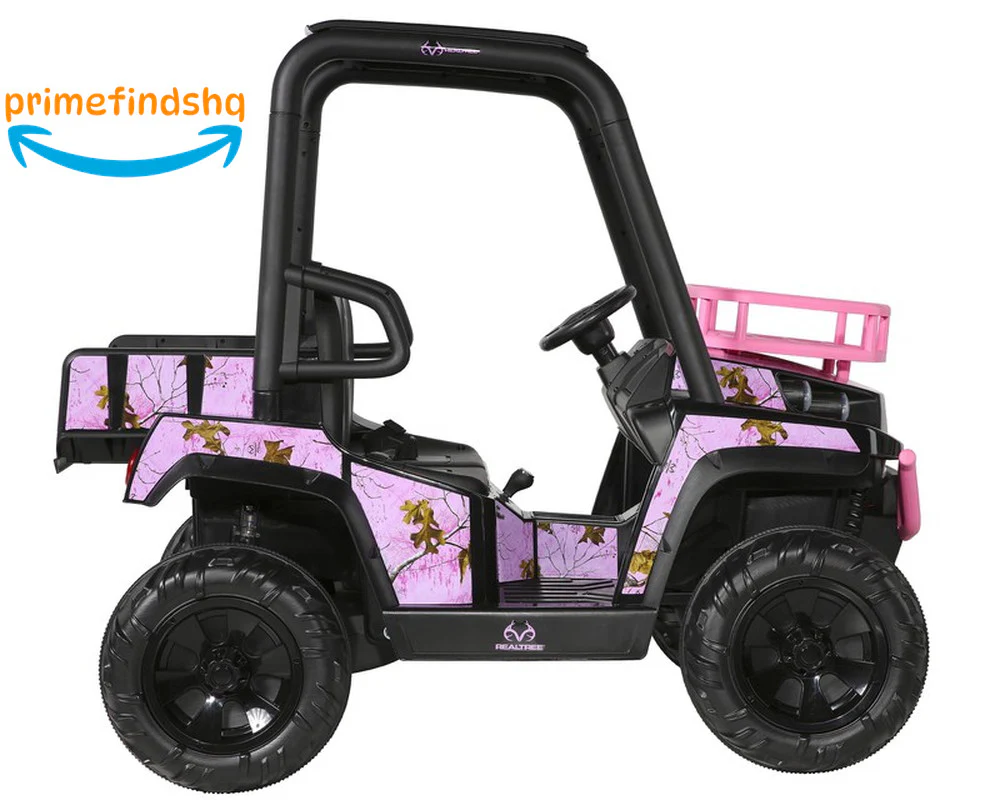 24 Volt Realtree Ride-On Electric Vehicle for Girls Ages 3 to 5 Years - Image 5