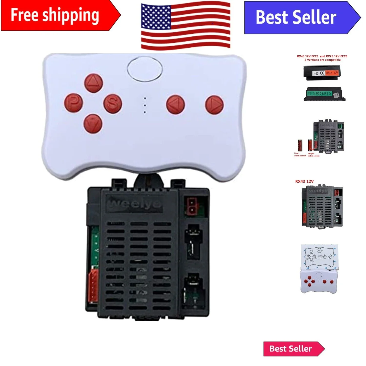 Easy Installation Bluetooth Controller Kit for Children's Ride-On Toys - Image 11