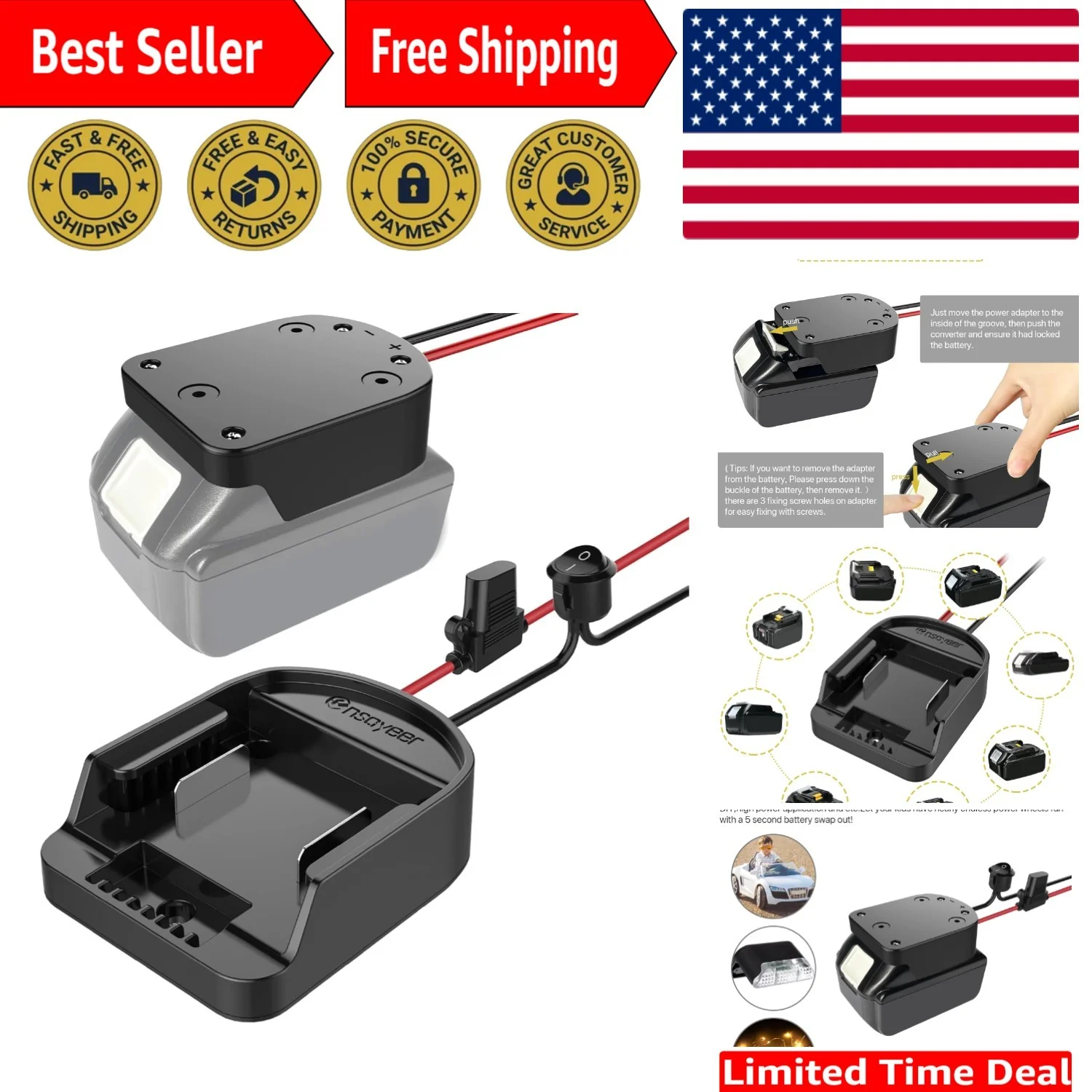 Effortless Power Supply Adapter for RC Machines and High-Power Applications - Image 10