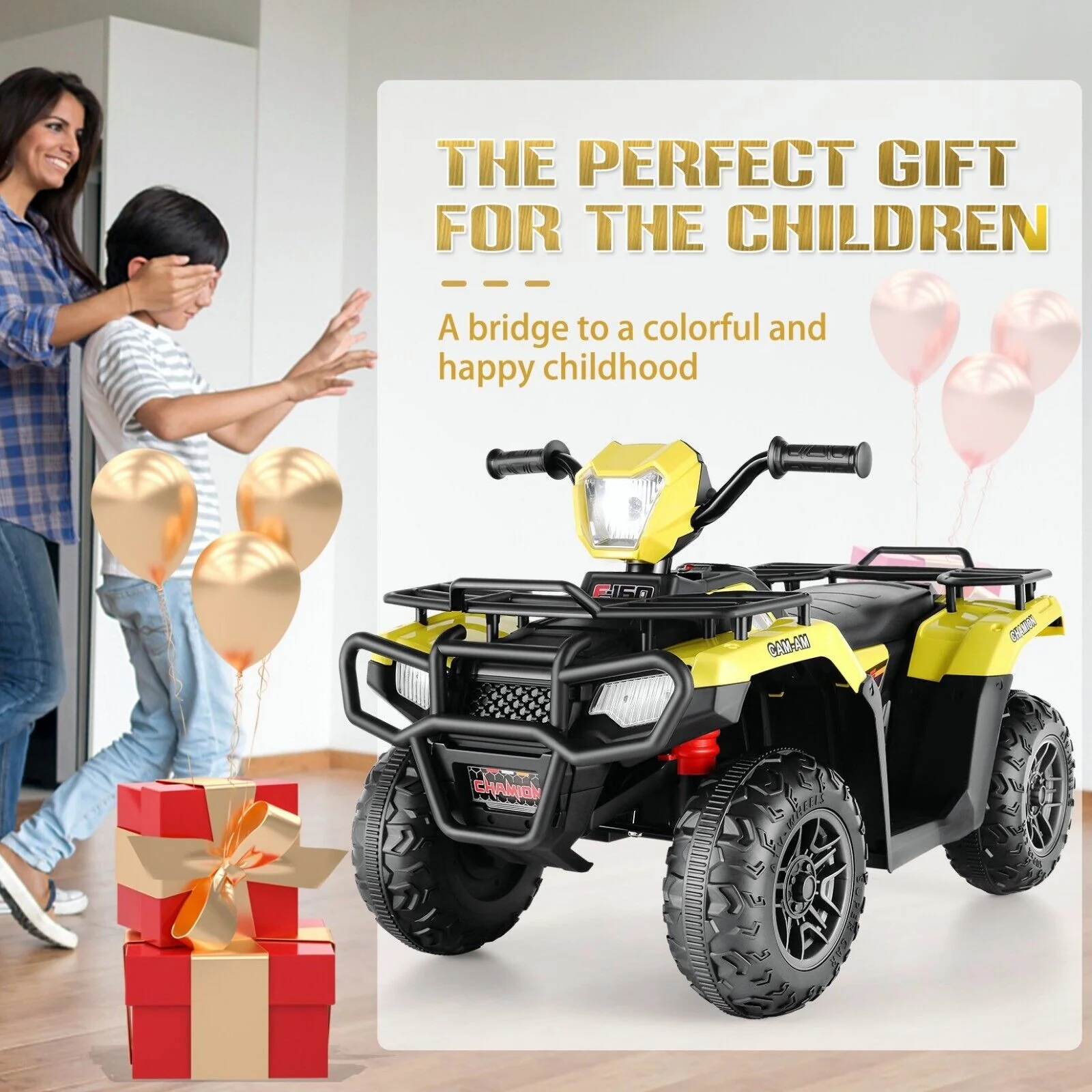 Electric 12V ATV Quad for Kids with 2 Speeds and 2x30W Motor - Image 19