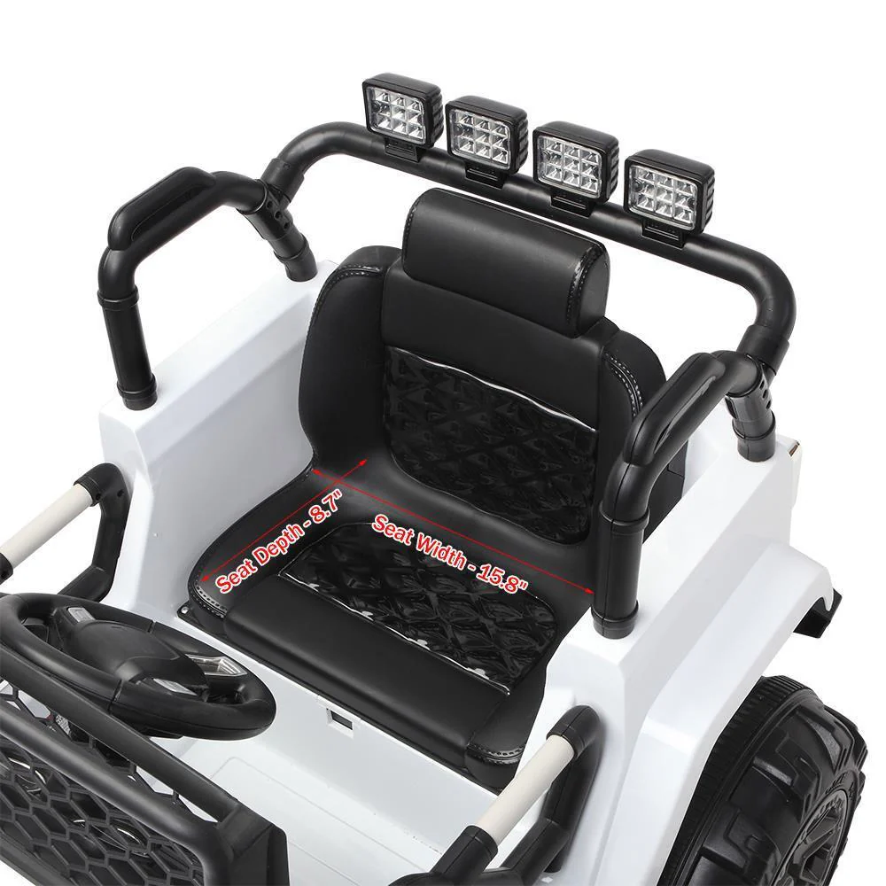 Electric 12V Kids Ride On Car with Remote Control and LED Lights - Perfect Gift for Little Drivers! - Image 11