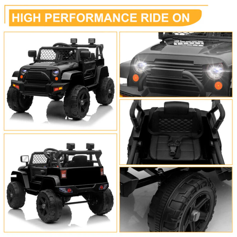 Electric 12V Kids Ride On Jeep with Remote Control - Perfect Xmas Gift! - Image 3