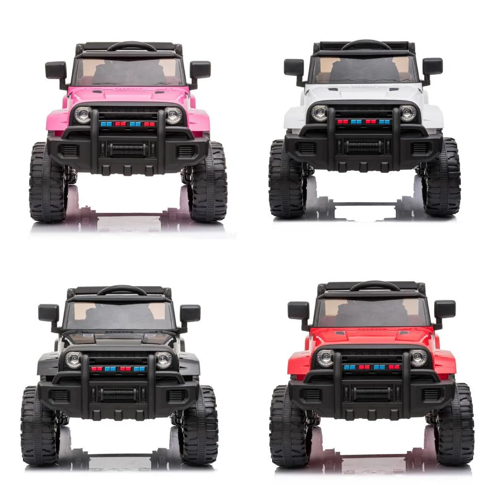 12V Electric Kids Ride-On Truck with 3 Speeds, Lights, Music, and Remote Control - Image 2