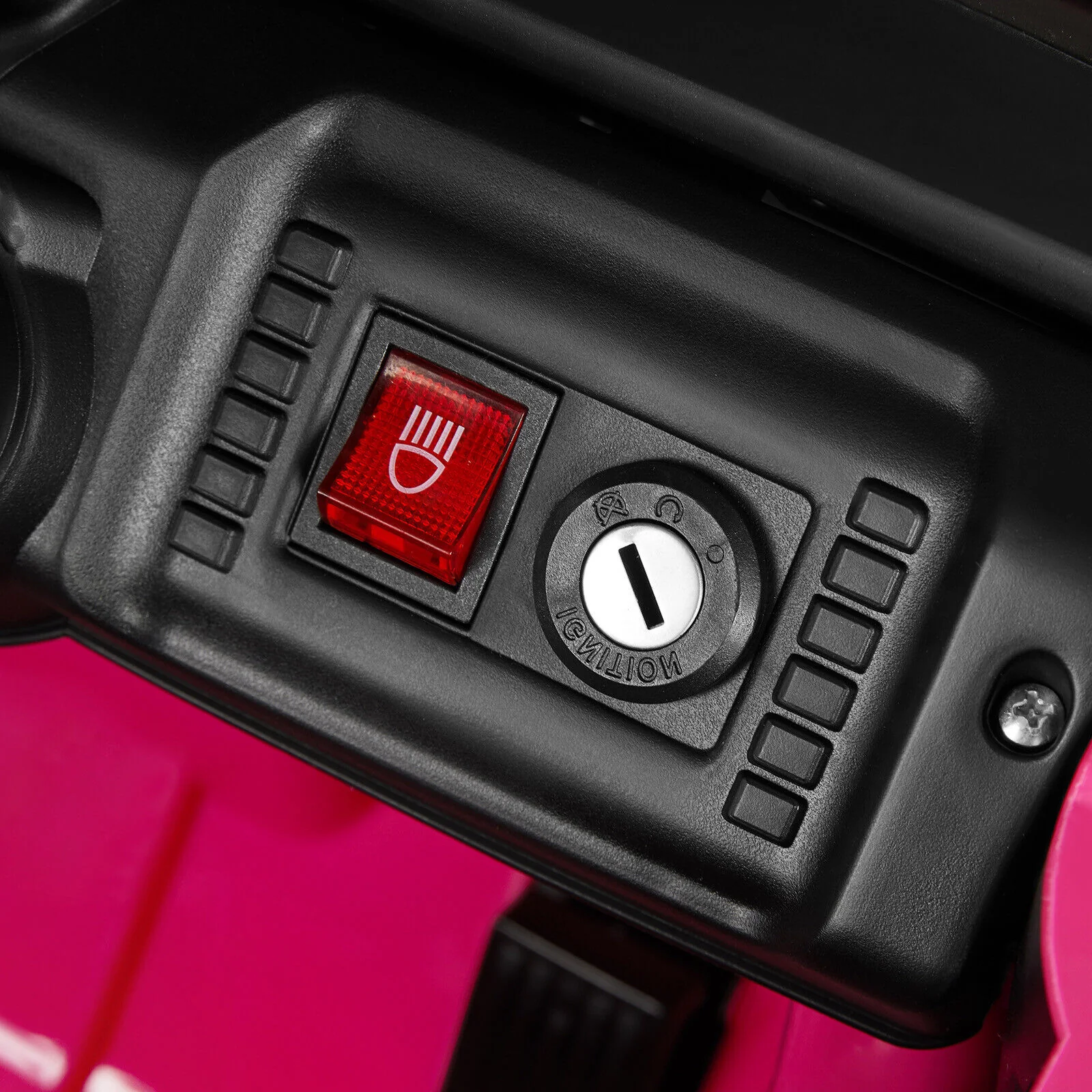 Electric 12V Pink Kids Ride On Jeep with USB, LED, Bluetooth, and RC Control - Image 14