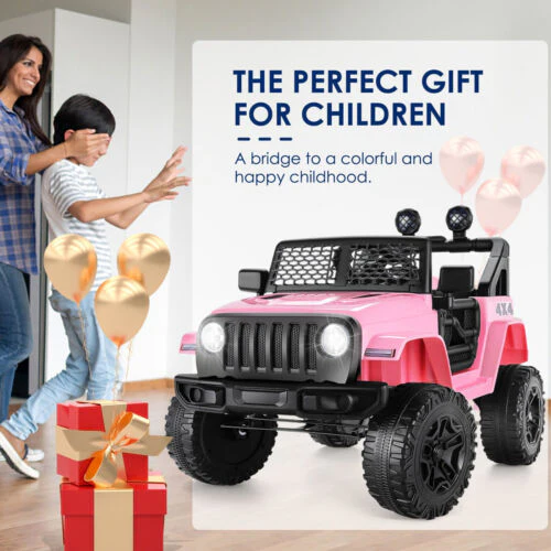 Electric 12V Ride-On Car for Kids with Remote Control - 3 Speeds for an Exciting Ride! - Image 2