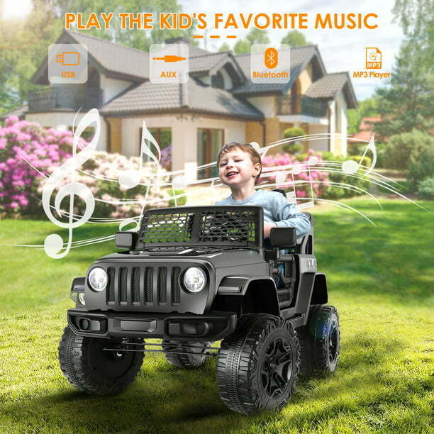 Electric 2 Seater Kids Ride On Car with Safety Belt, Remote Control, MP3 Player, and LED Lights - Image 14