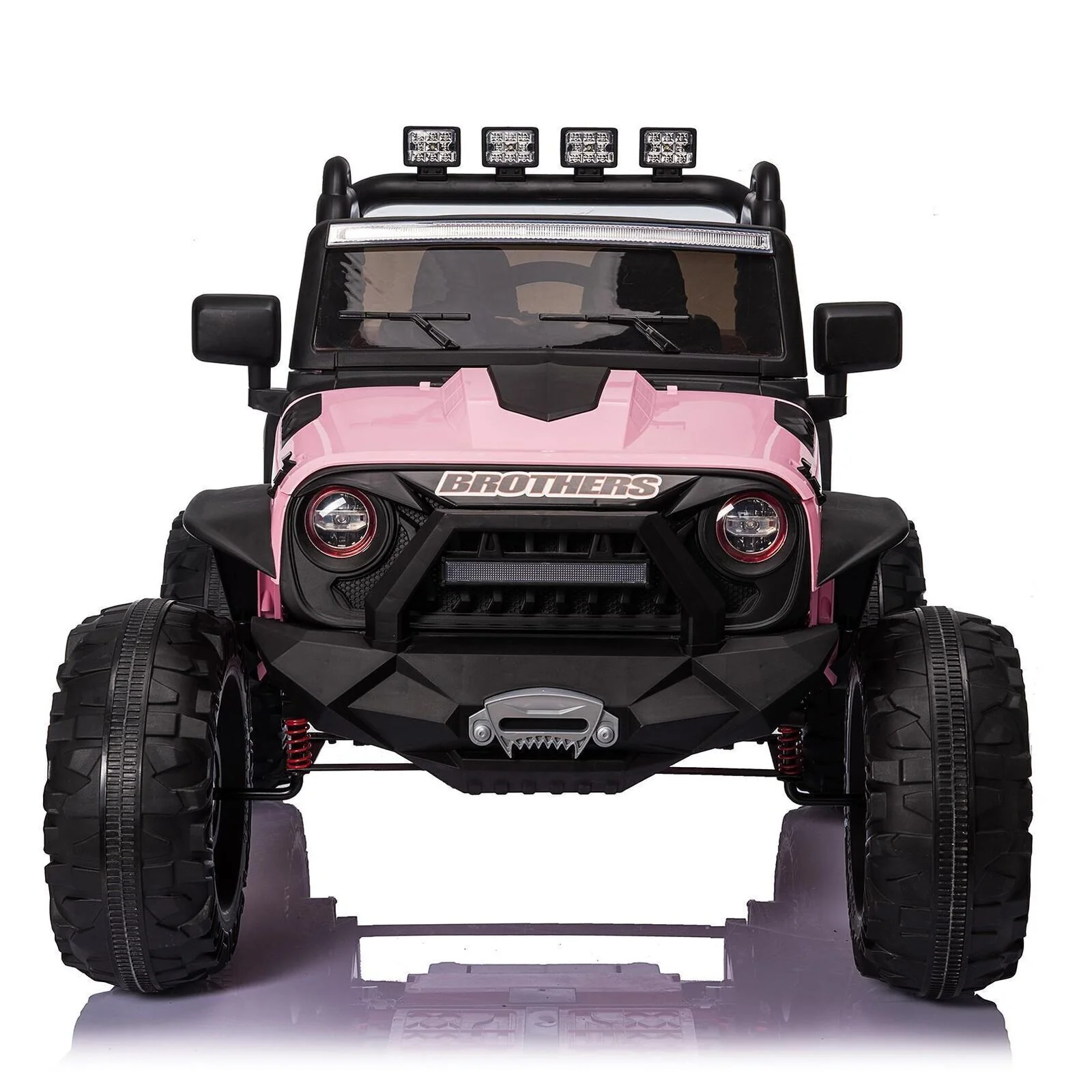 Electric 2-Seater Kids Ride-On Truck with 400W Motor, LED Lights, and 24V Battery - Image 14