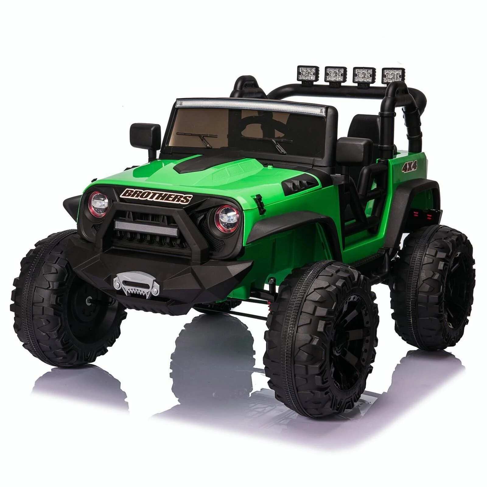Electric 2-Seater Truck Toy for Kids with Remote Control - 2x200W 24V Power - Image 46