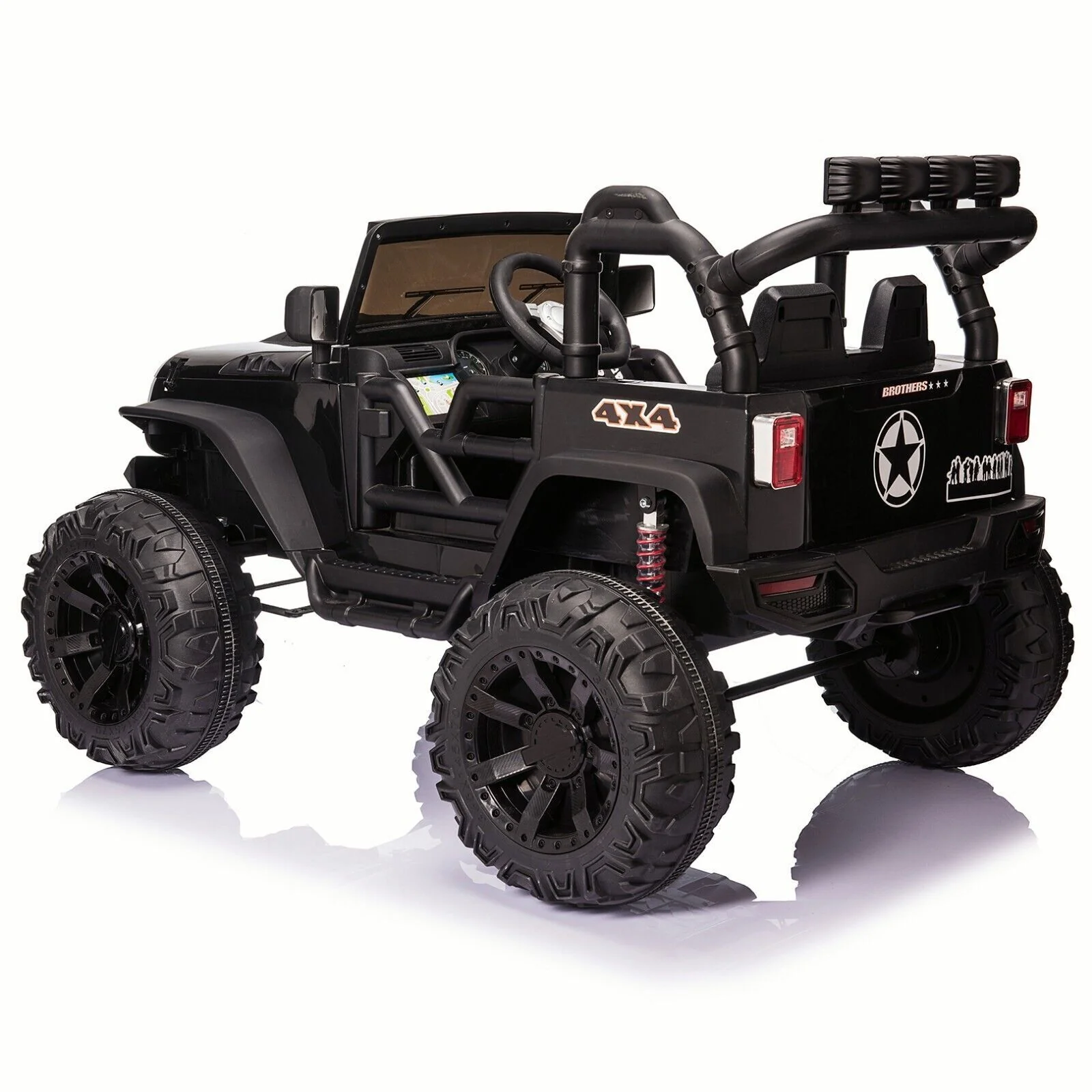 Electric 24V Battery Kids Ride On Car Toy Truck with USB, Bluetooth, and Remote Control Features - Image 16
