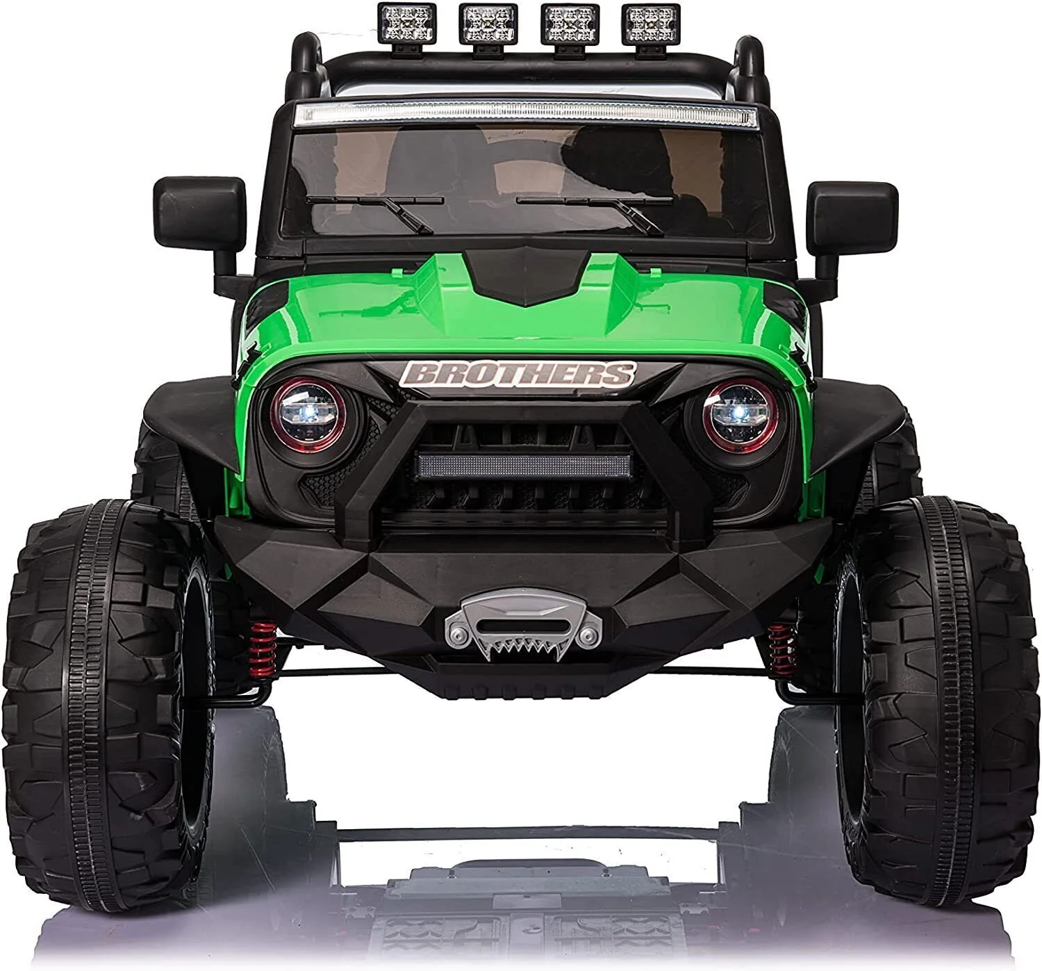 Electric 24V Jeep Ride-On Car for Kids with Remote Control, LED Lights, MP3, and USB - Image 4