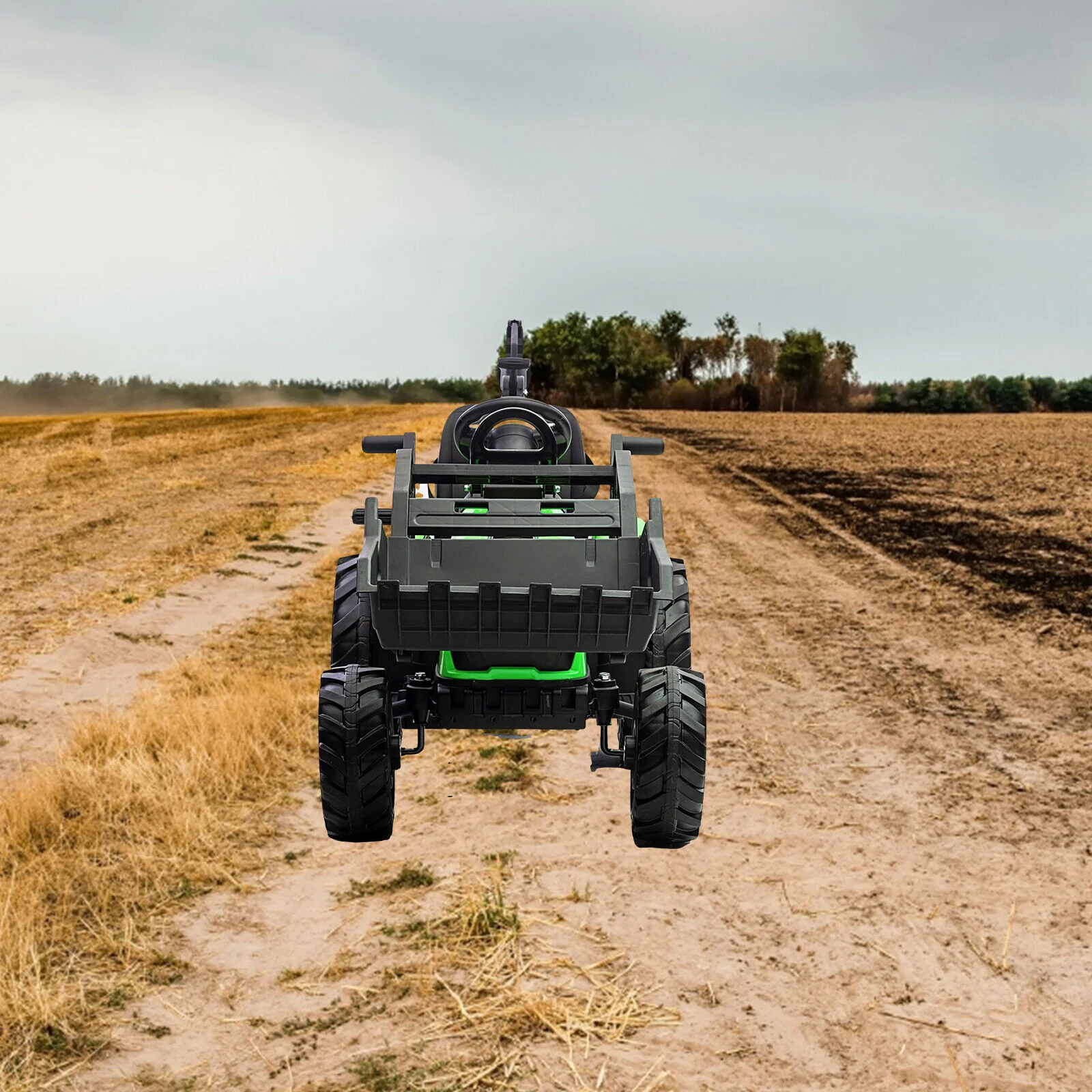 Electric 24V Tractor with Remote Control and Detachable Trailer - Perfect for Kids' Excavator Adventures! - Image 14