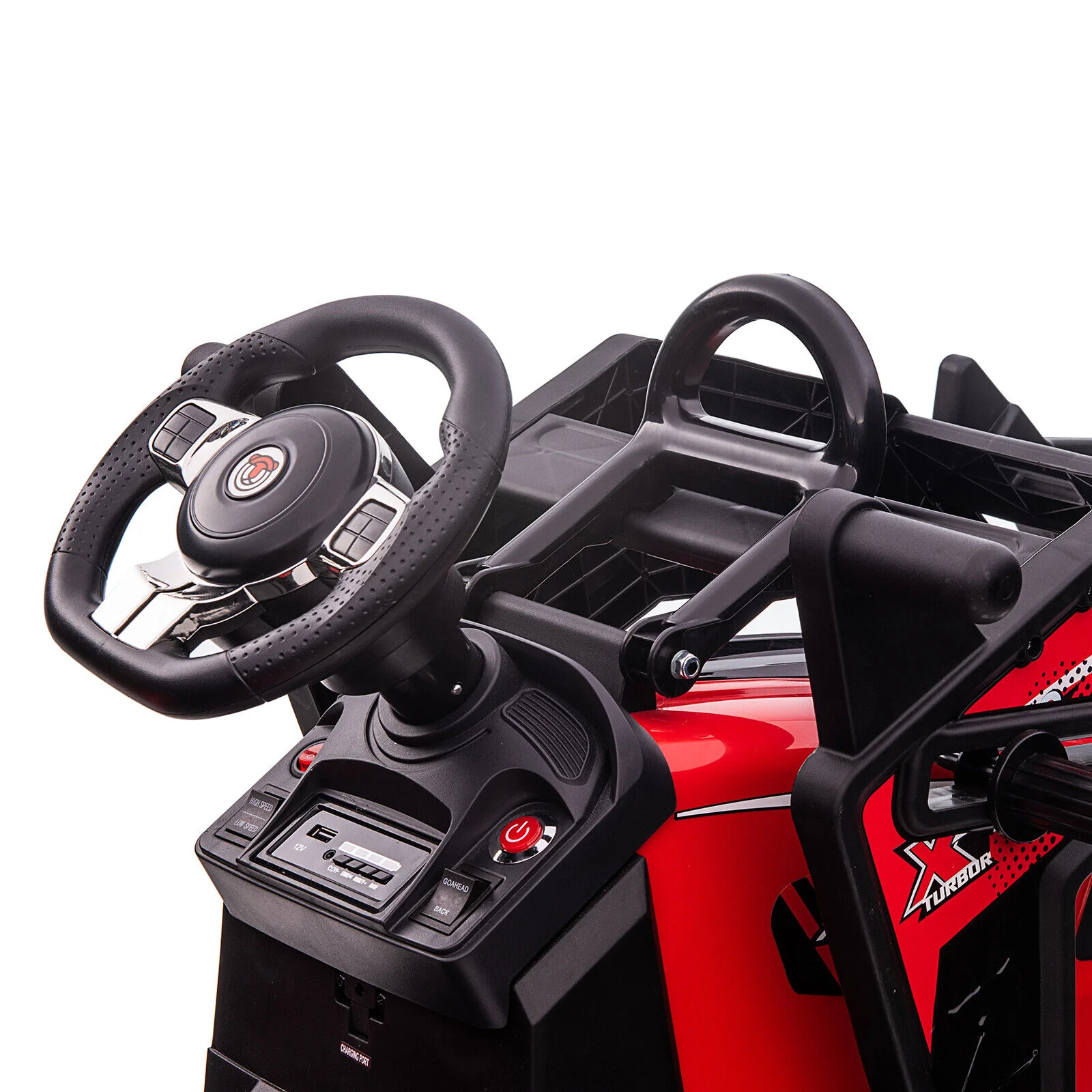 Electric 24V Tractor with Remote Control and Detachable Trailer - Perfect for Kids' Excavator Adventures! - Image 7