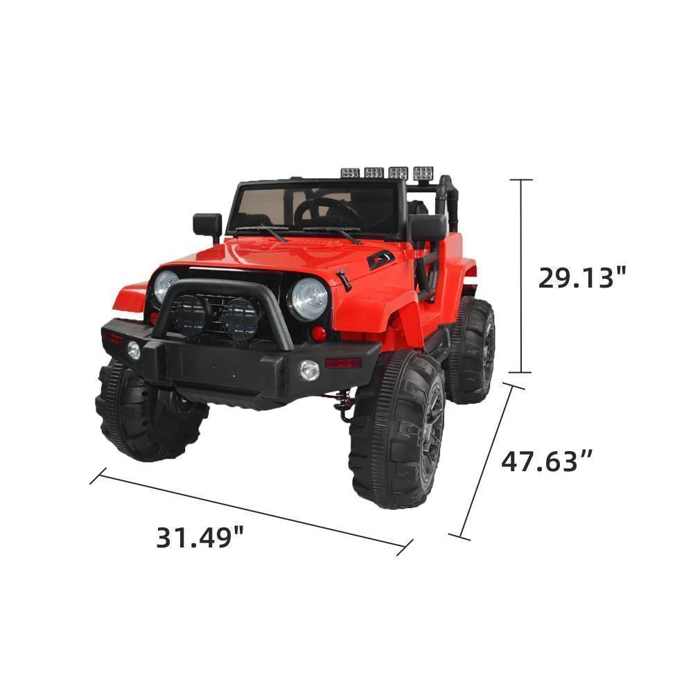Electric 3-Speed Kids Ride On Truck with Remote Control - Perfect Gift for Young Drivers! - Image 18