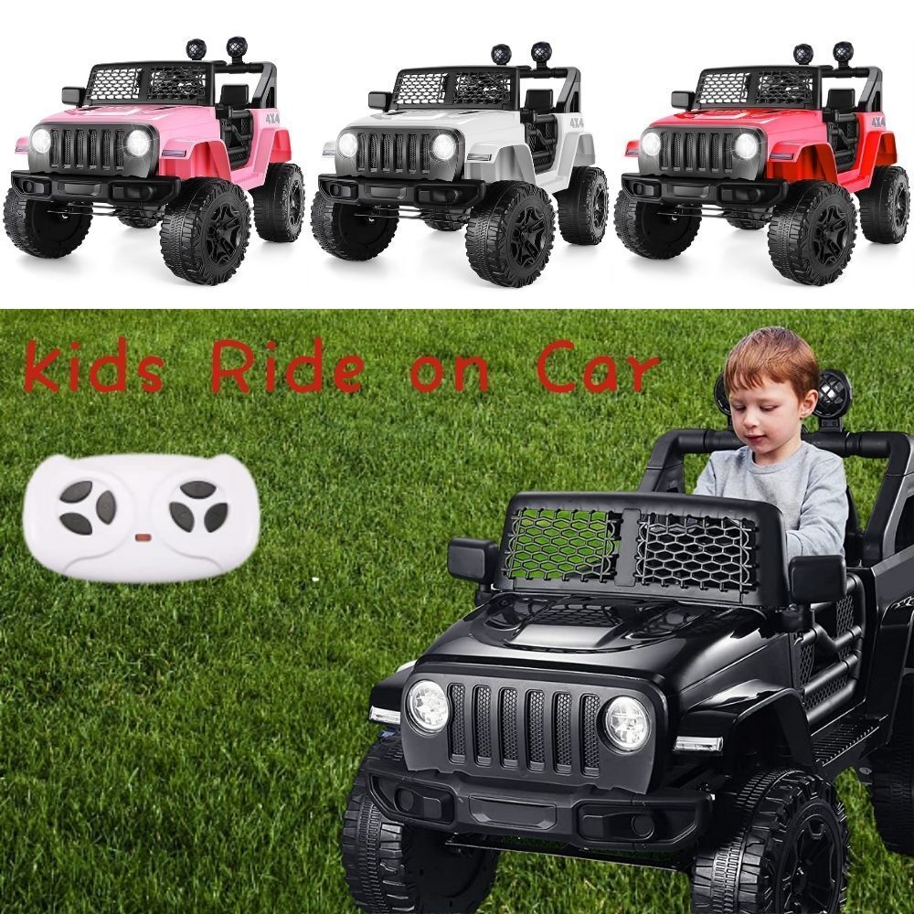 Electric 4 Wheeler ATV Car Jeep Truck for Kids - 12V/24V Battery Powered Ride-On Toy - Image 4
