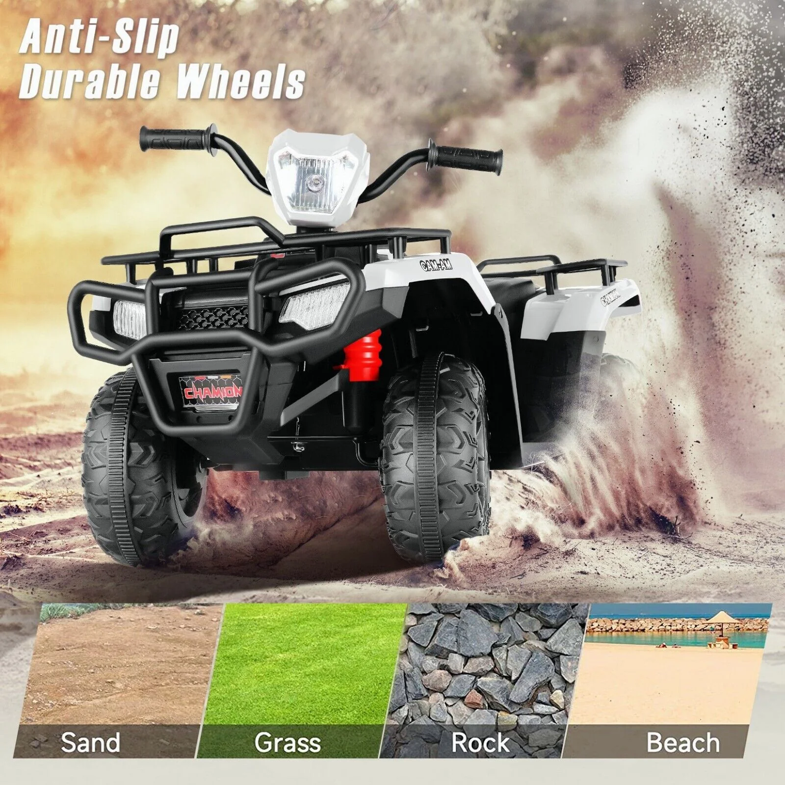 Electric 4 Wheeler ATV Car Jeep Truck for Kids - 12V/24V Battery Powered Ride-On Toy - Image 50