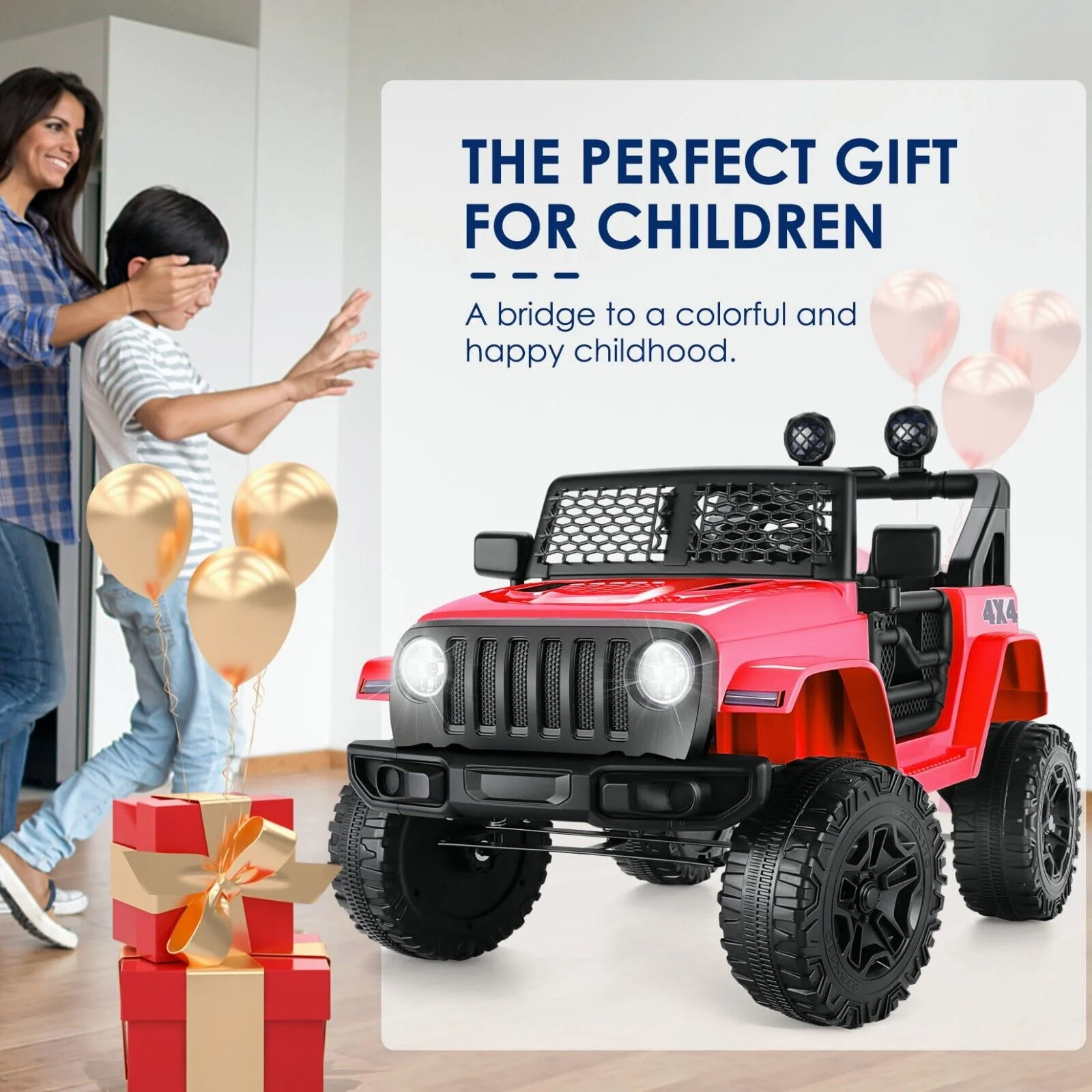 Electric 4 Wheeler ATV Car Jeep Truck for Kids - 12V/24V Battery Powered Ride-On Toy - Image 79
