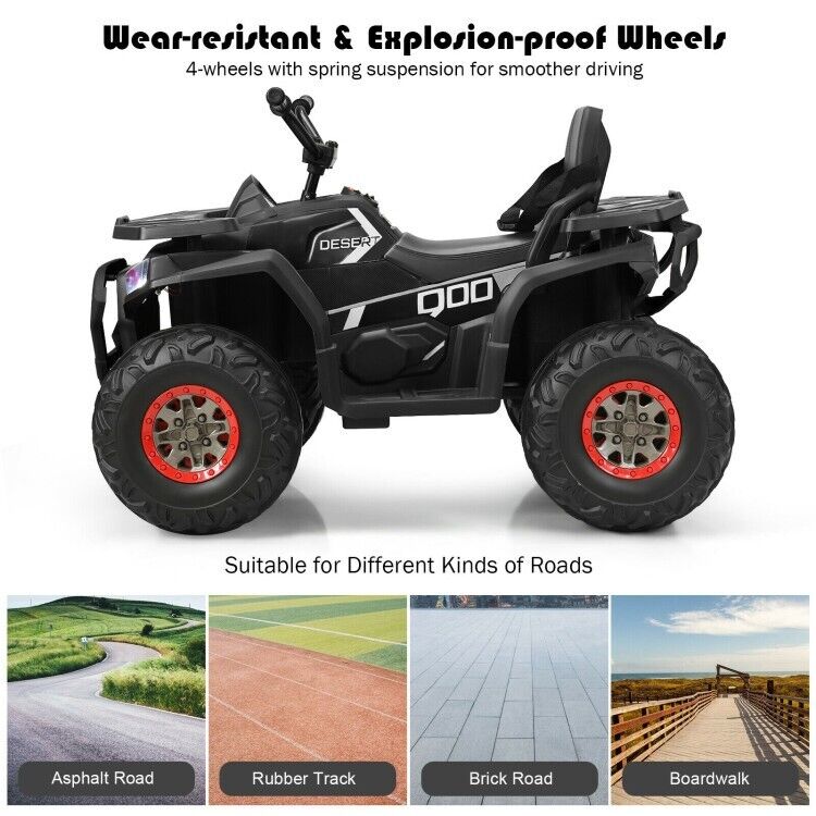 Electric 4-Wheeler ATV for Kids with 2 Speeds and LED Lights - Image 10