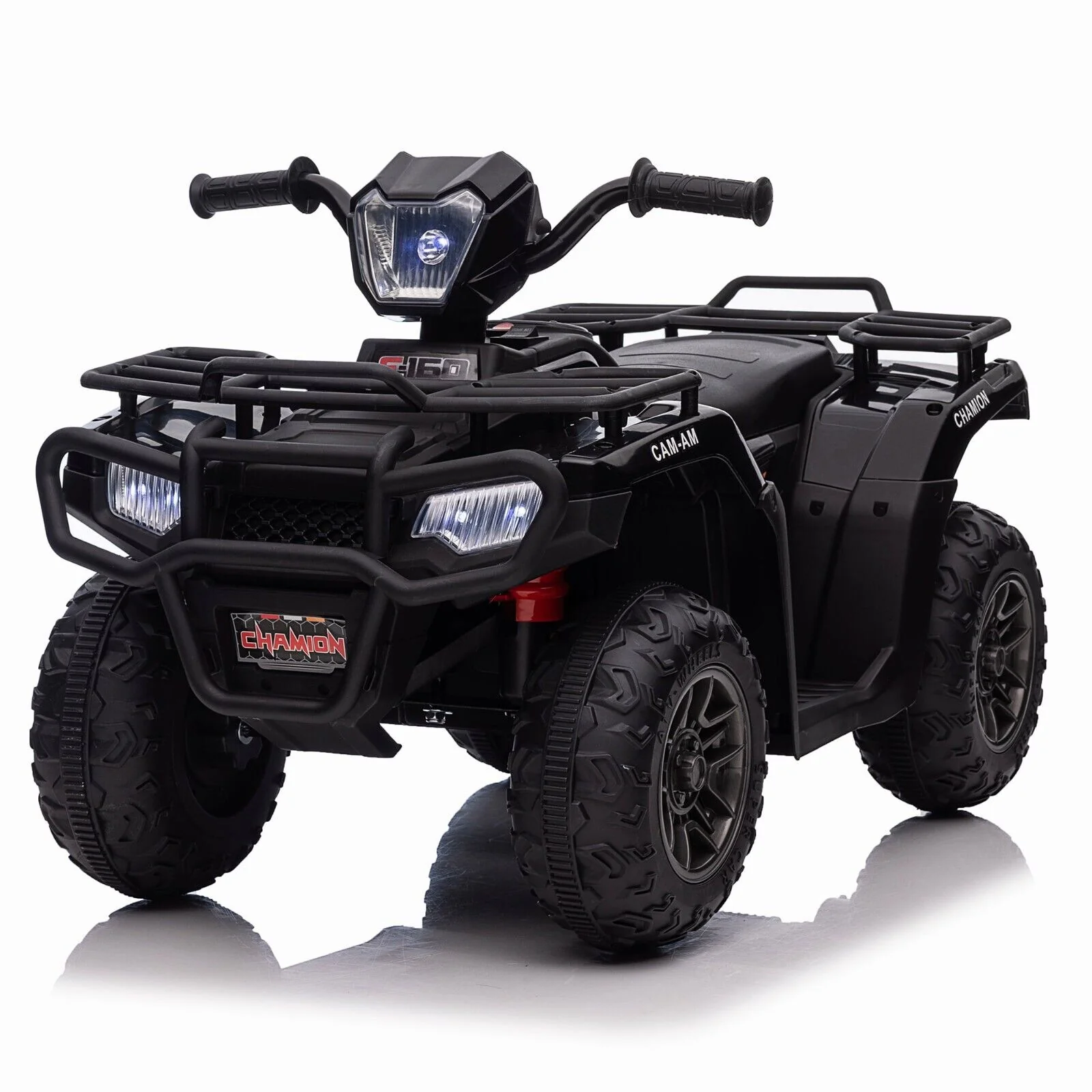 Electric 4-Wheeler ATV for Kids with AUX and USB Ports - 12V Ride-On Quad Car