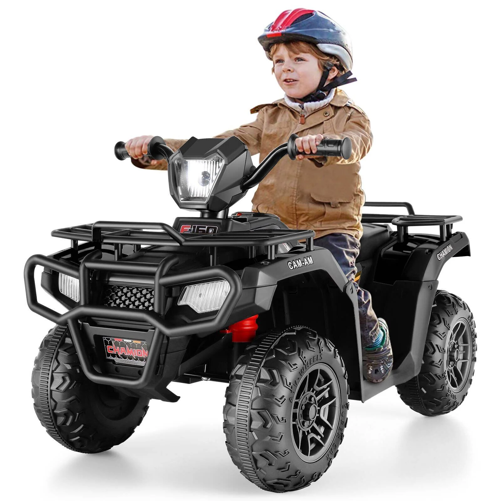 Electric 4-Wheeler ATV Quad for Kids with LED Lights, USB and MP3 Compatibility - Ideal for Boys and Girls - Image 19