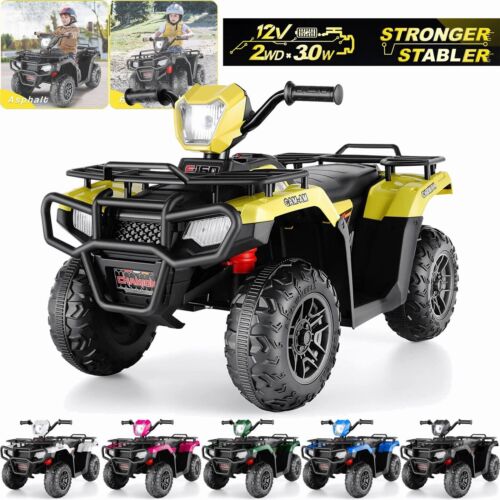 Electric 4-Wheeler ATV Quad for Kids with LED Lights, USB and MP3 Player - Suitable for Girls and Boys Aged 3 to 6 Years - Image 2