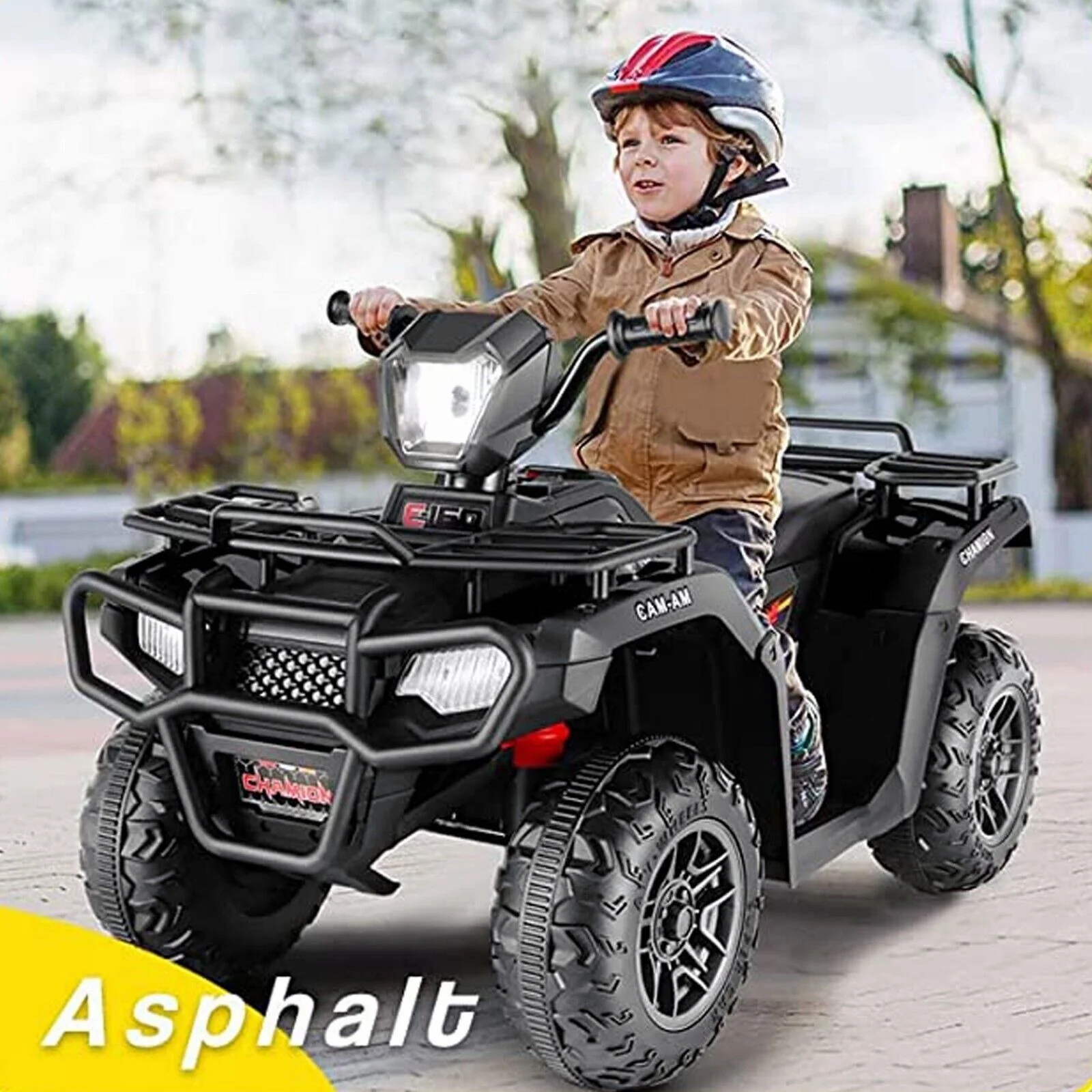 Electric 4-Wheeler ATV Quad for Kids with LED Lights, USB and MP3 Player - Suitable for Girls and Boys Aged 4-6 Years - Image 4