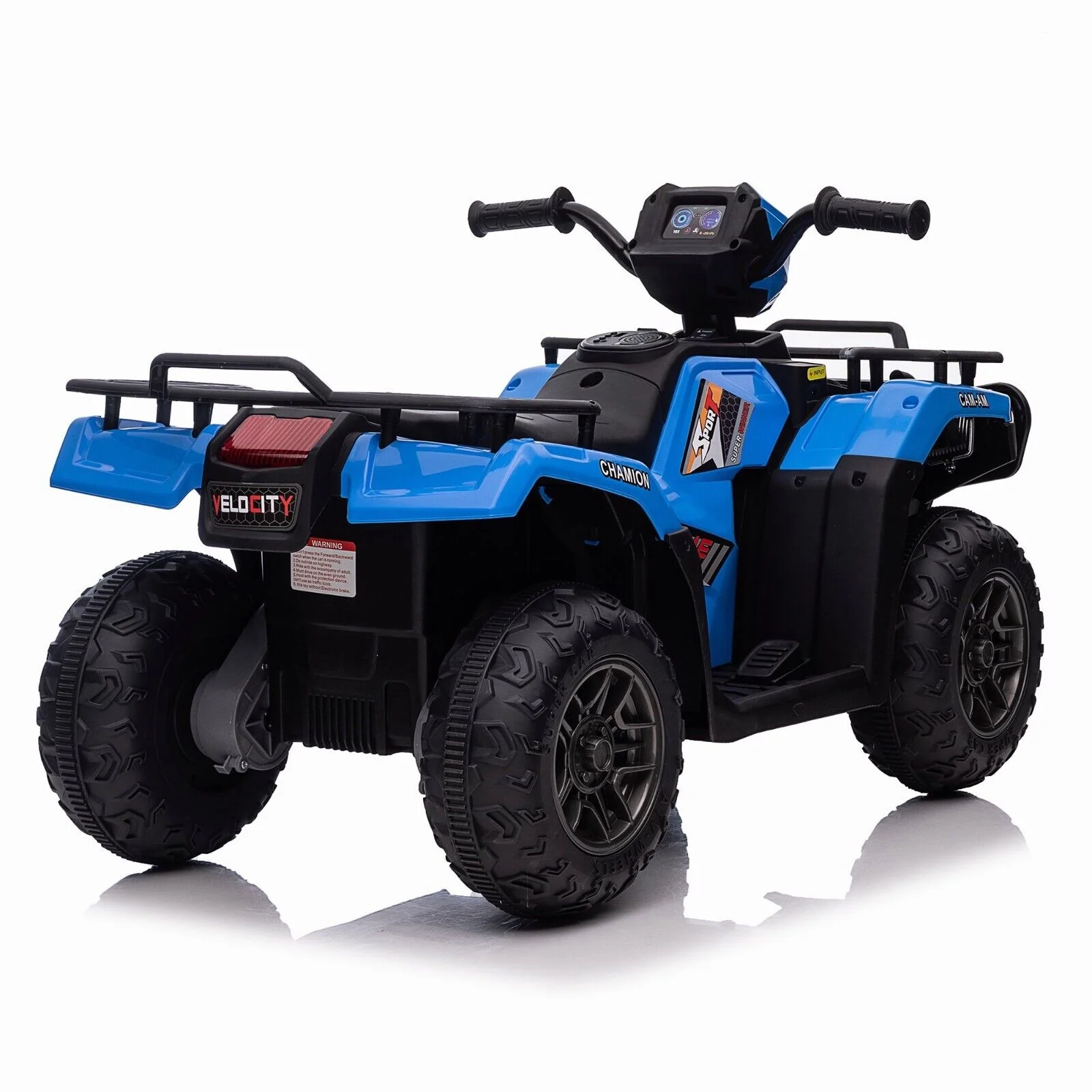 Electric 4-Wheeler ATV Quad for Kids with LED Lights, USB/MP3 Music Player - Image 23