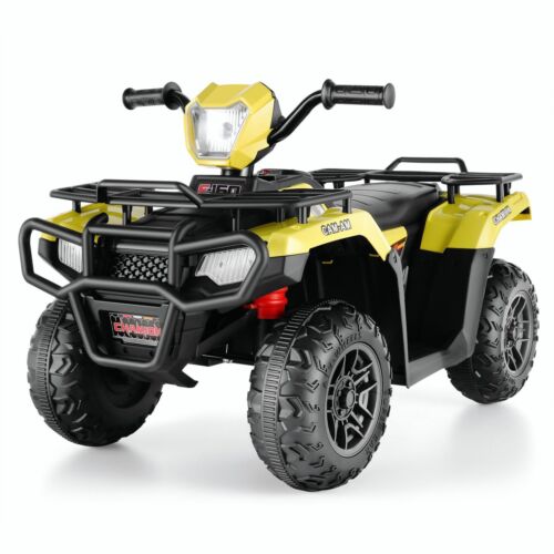 Electric 4-Wheeler Quad for Kids - 12V Battery Powered Ride-On with Dual Speeds - Image 2