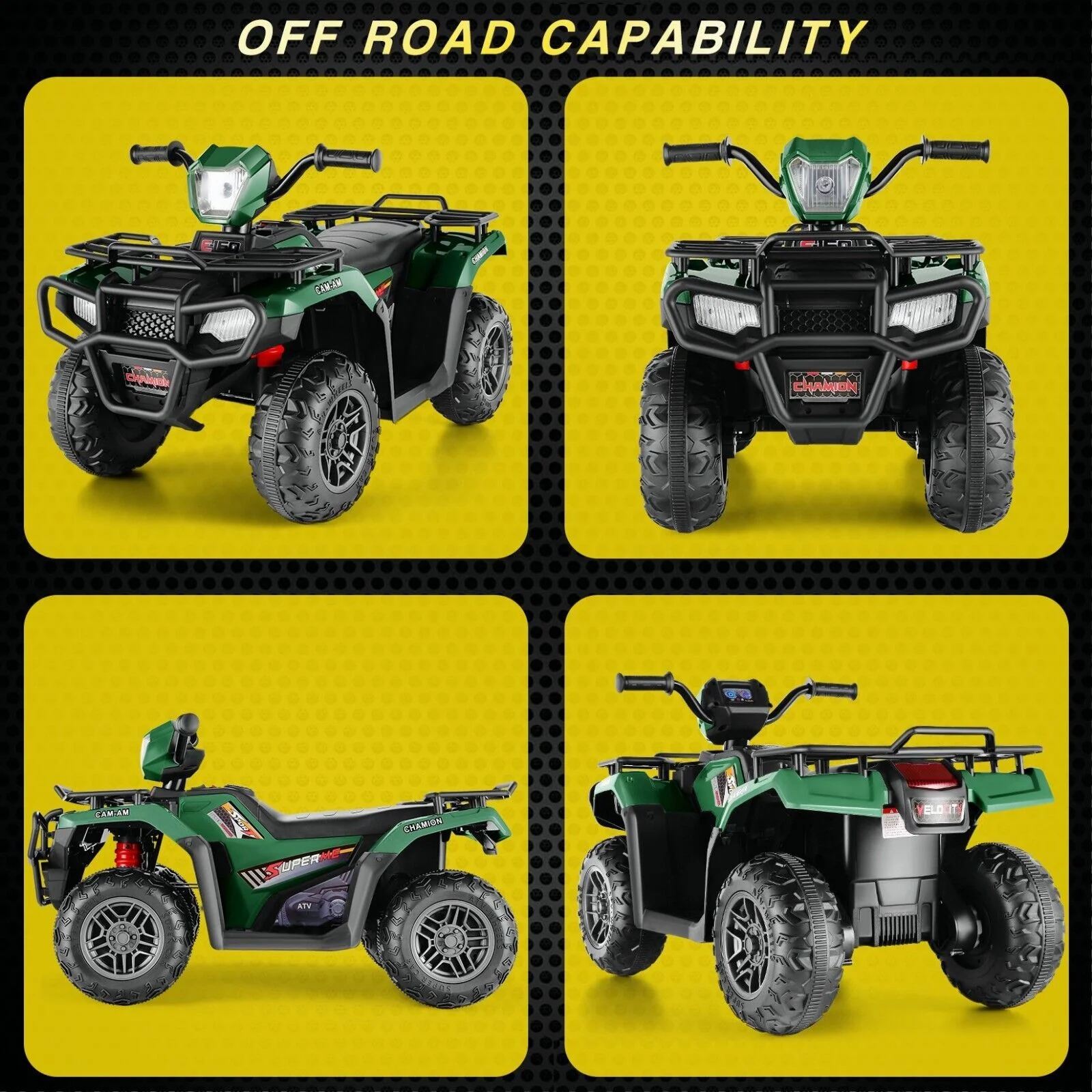 Electric 4-Wheeler Quad for Kids with 12V Battery and Dual 30W Motors - Image 37