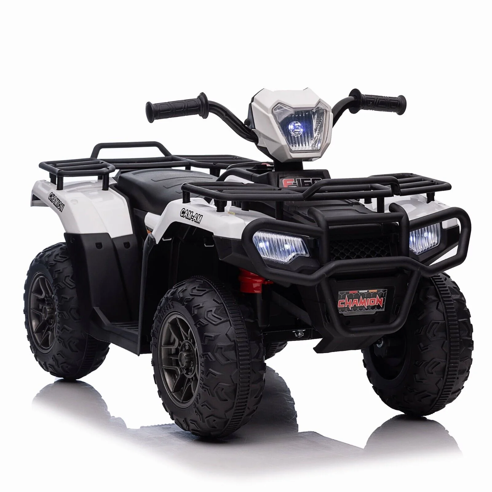 Electric 4-Wheeler Quad for Kids with Music, LED Lights, and AUX Port - 12V Ride On ATV - Image 37