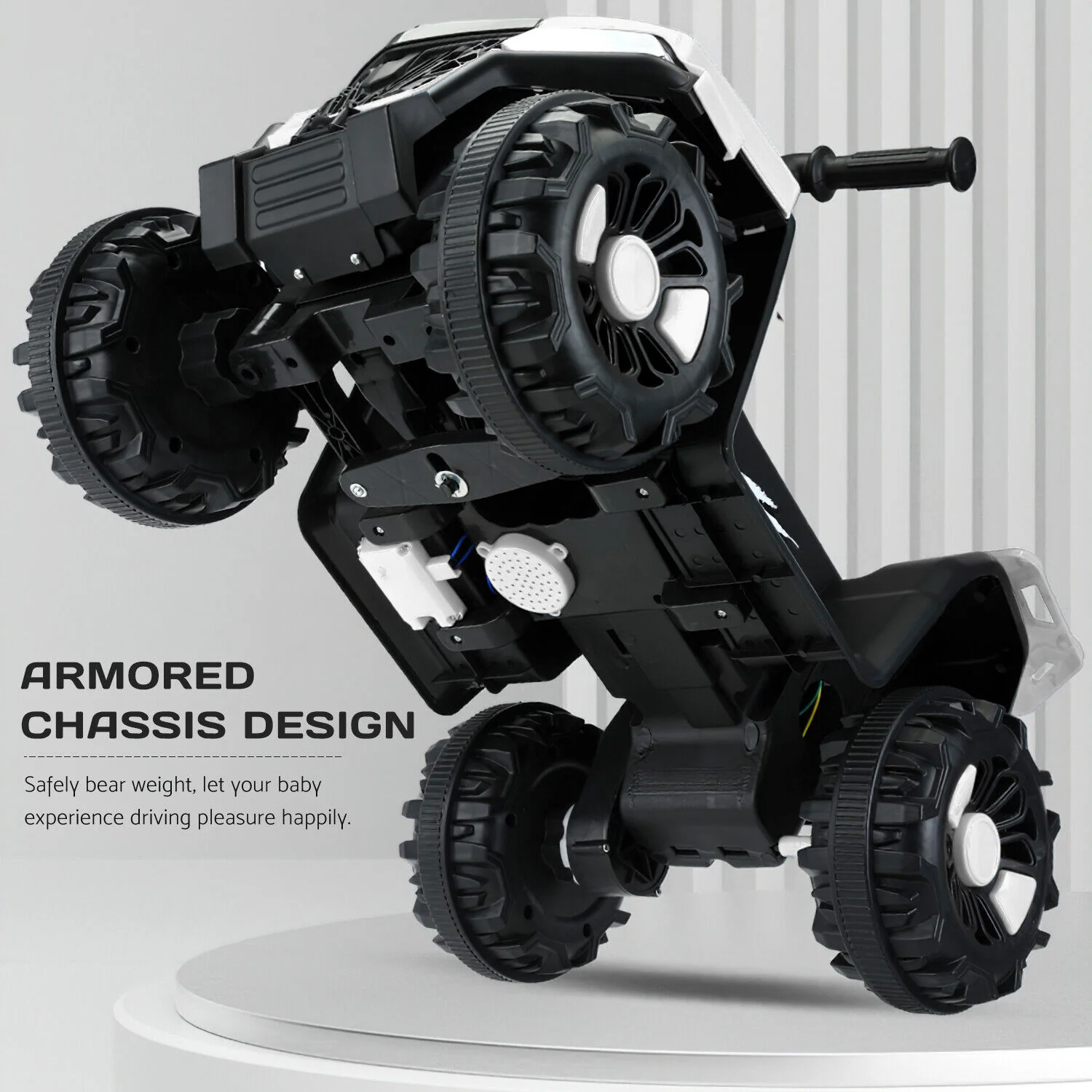Electric 6V ATV 4-Wheeled Beach Ride-On Car for Kids - Battery Powered Toy for Christmas Gift - Image 16