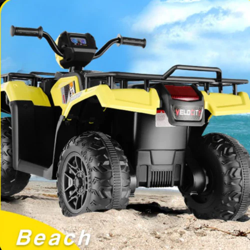 Electric ATV 4-Wheeler for Kids with USB and AUX Port - 12V Battery Powered Ride-On Car - Image 2
