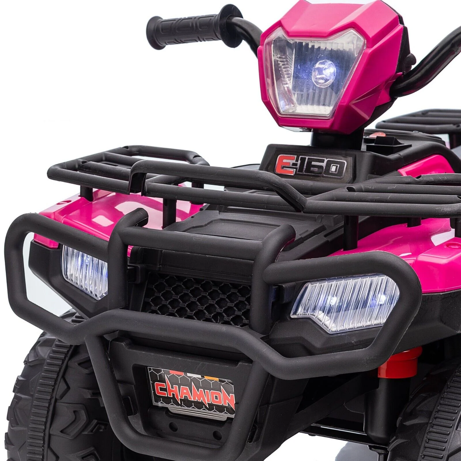 Electric ATV 4-Wheeler Quad Car for Kids with MP3 Player - Pink - Image 7