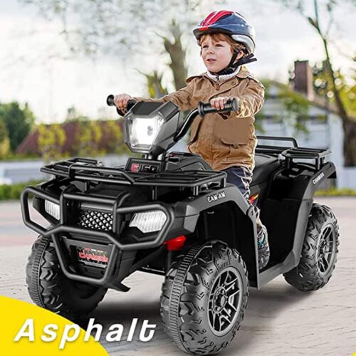 Electric ATV Car for Kids Ages 2-9 with 4-Wheel Drive and AUX Port