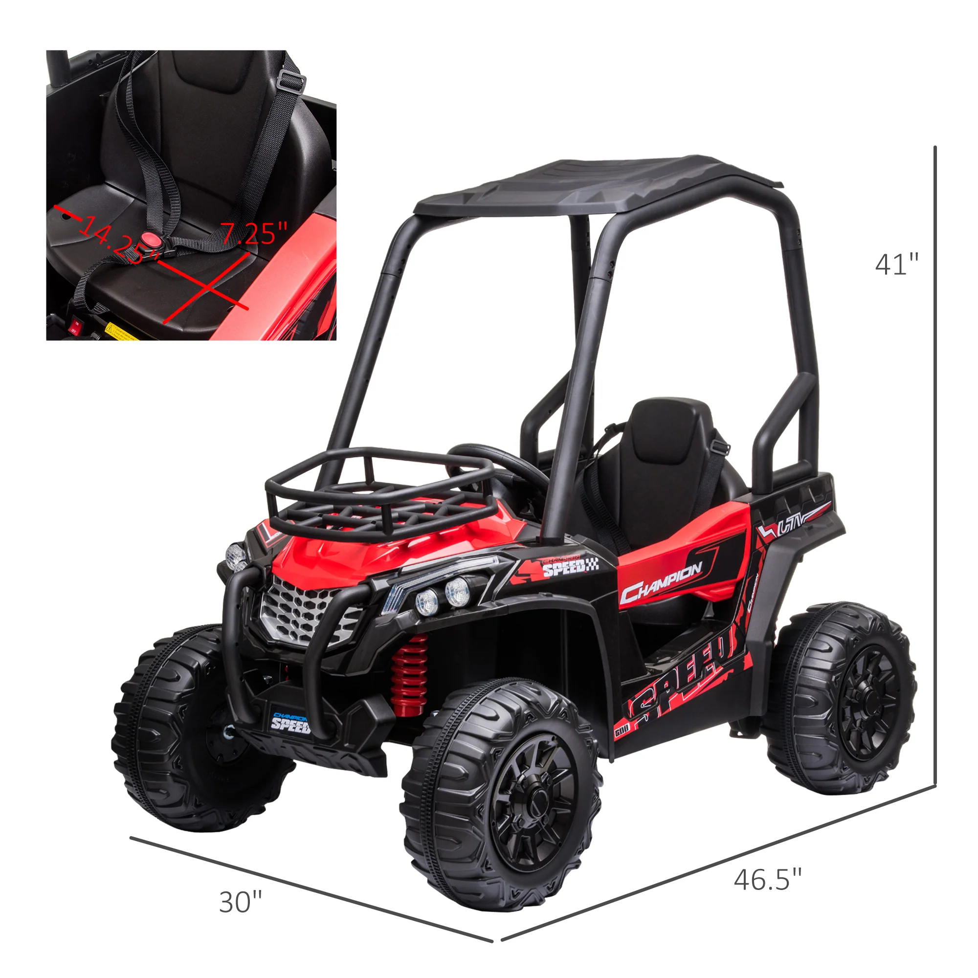 Electric ATV Car for Kids with Real Suspension and Remote Control - Perfect for Outdoor Adventures! - Image 14