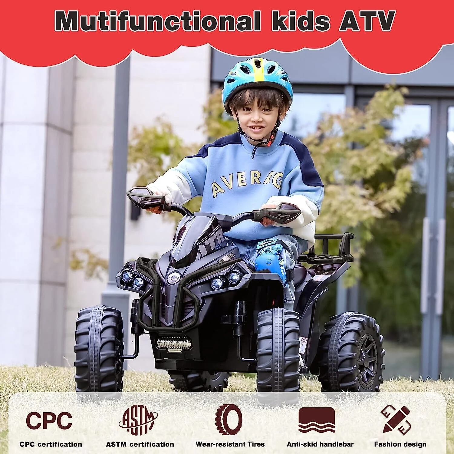 Electric ATV for Kids 3-7 Years Old - Perfect Gift for Children - Four-Wheeler Quad Bike for Boys and Girls - Image 8