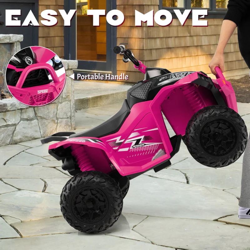 Electric ATV for Kids with Adjustable Speed and Cozy Seat - Image 3