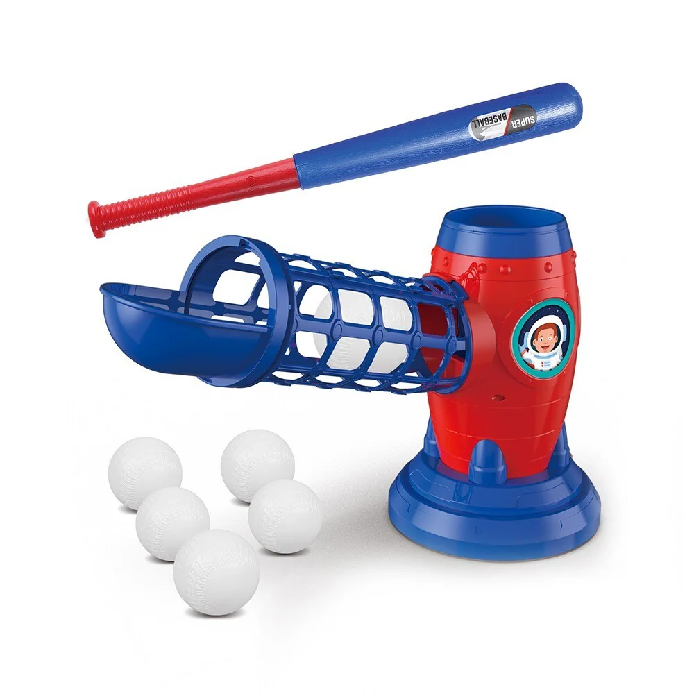 Electric Baseball Launcher with Remote Control for Kids T-Ball Training Toy - Image 4